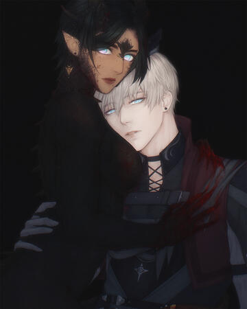 Light render of my OC Eva and Lee from PGR