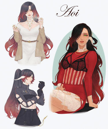 Fashion page for @blackbeaking