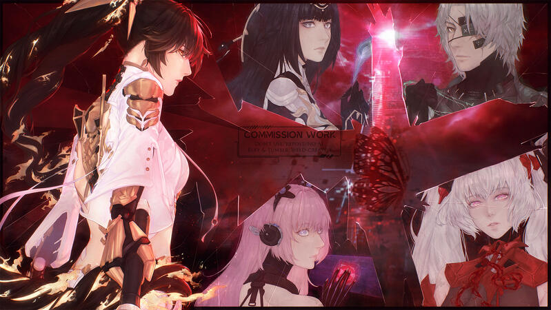 Full render + simple background